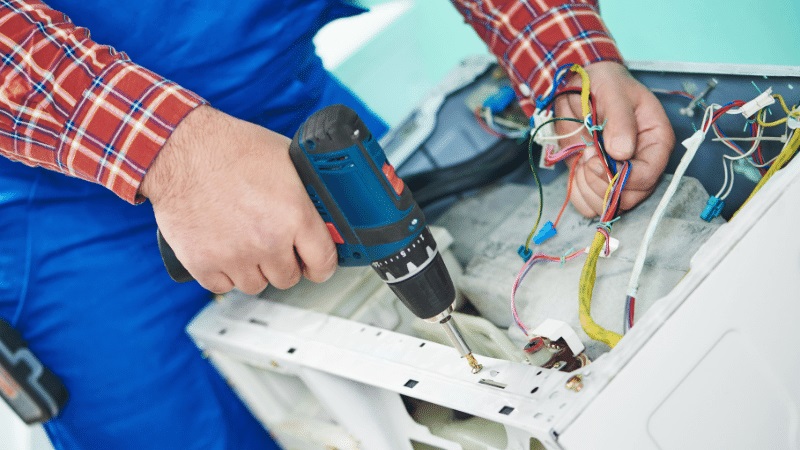 Arnavutköy Westinghouse Westinghouse çamaşır makinesi kart tamiri – Su almama arızası orijinal parça ile giderildi. - Teknik servis örneği